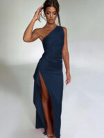 Lune™ | Robe de Soirée Asymétrique - Élégance - Image 4