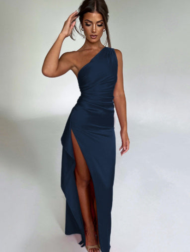 Lune™ | Robe de Soirée Asymétrique - Élégance - Image 4