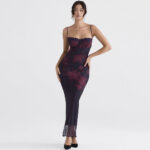 Shaira™ | Robe de Soirée Florale - Élégance Royale et Confort Luxueux - Image 6