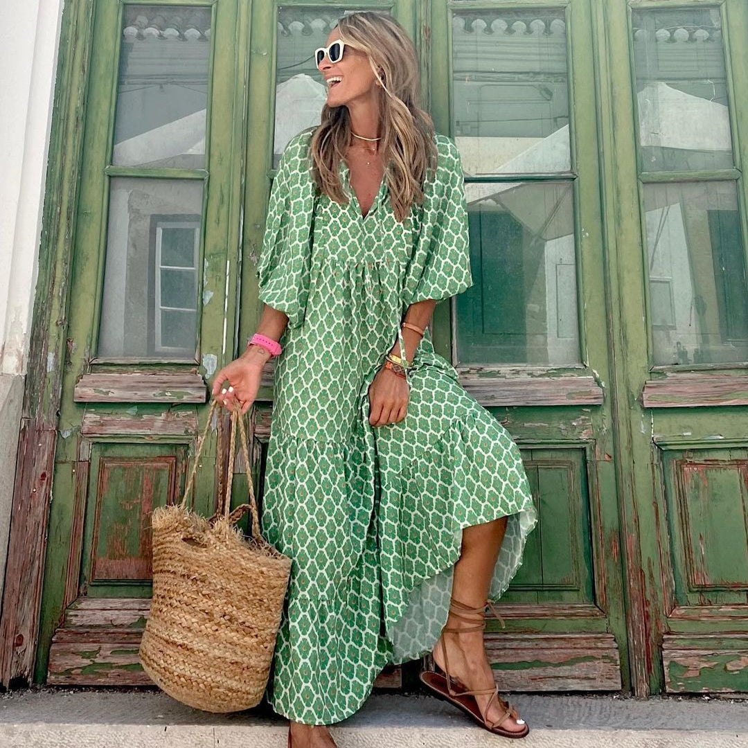 Siera™ | Robe Longue Bohème - Élégance et Confort Estival - Image 1