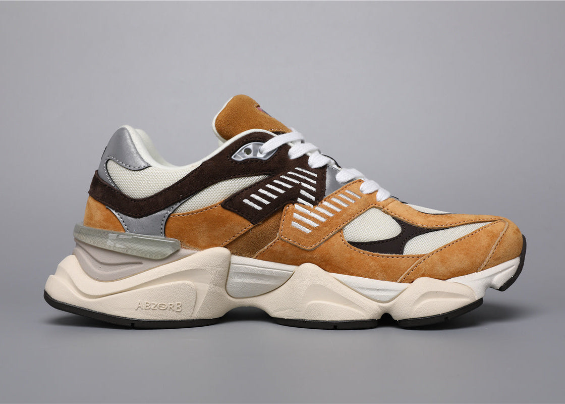 86f28b98.jpg NB 9060 Yellow Brown - Image 1