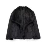 Clara | Cardigan Court en Fausse Fourrure - Image 15
