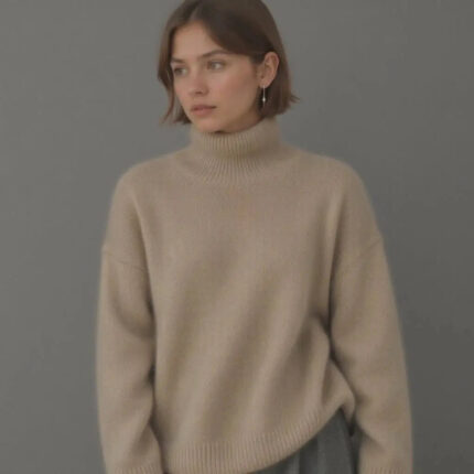 Éloïse | Pull Oversize en Cachemire pour un Luxe Décontracté